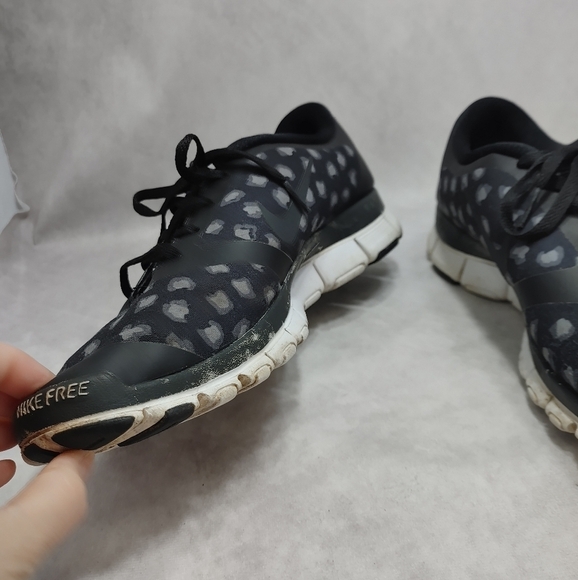 Nike Free 5.0 V4 NS PT Black Spot 695168-003 Women US 12 Running Sneaket - Picture 8 of 11